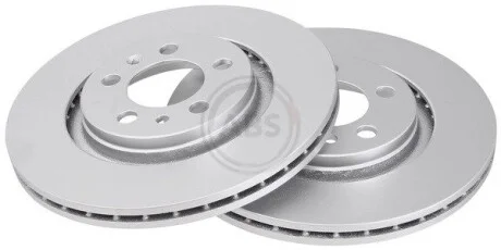 Диск гальмівний AUDI/SEAT/SKODA/VW A3/Leon/Octavia/Bora передн. вент. (ABS) A.B.S. 16881