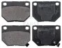 Тормозные колодки дисковые задн. Nissan 300 ZX 3.0 05.90-09.95 36719