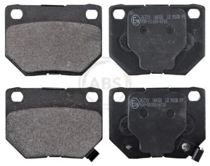 Гальмівні колодки дискові задні. Nissan 300 ZX 3.0 05.90-09.95 A.B.S. 36719