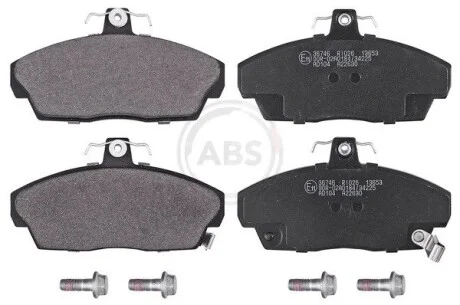 Колодка гальм. HONDA Civic передн. (вир-во ABS) A.B.S. 36746