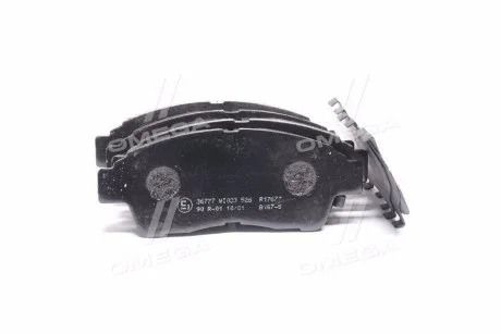 Колодки тормозные дисковые TOYOTA CAMRY/COROLLA/RAV4 передн. A.B.S. 36777