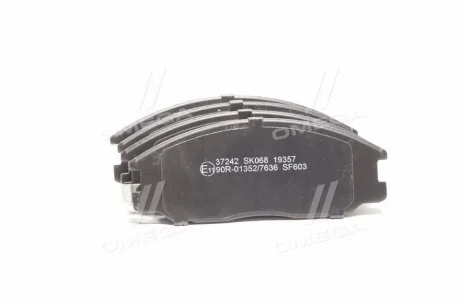 Колодка торм. диск. HYUNDAI SANTA FE передн. (пр-во ABS) A.B.S. 37242