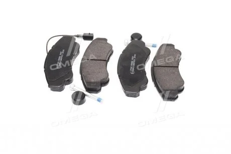 Колодки тормозные дисковые CITROEN/FIAT/PEUGEOT JUMPER/DUCATO/BOXER передн. A.B.S. 37332