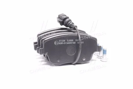 Фото 1 - колодки гальмівні дискові VW POLO, SEAT IBIZA V передн. A.B.S. 37338 Колодки гальмівні дискові VW POLO, SEAT IBIZA V передн. A.B.S. 37338 (фото 1)