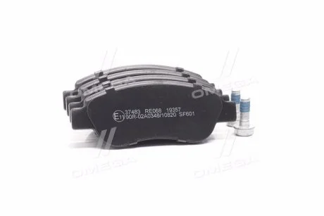 Колодки тормозные дисковые CITROEN/PEUGEOT C1/107 передн. A.B.S. 37483