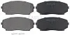 Колодка гальм. диск. MAZDA CX-7 передн. (вир-во ABS) 37643
