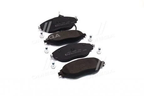 Гальмівні колодки дискові. VW Sharan 2010- / Passat 2010- / Octavia 2010- / Audi a3 A.B.S. 37872