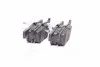 Колодки тормозные дисковые BMW 1(F20) 116D-125I 2010-,3(F30) 316-328 2011- задн. A.B.S. 37904 (фото 4)