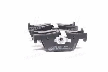 Колодки тормозные дисковые BMW 1(F20) 116D-125I 2010-,3(F30) 316-328 2011- задн. A.B.S. 37904