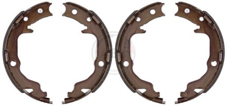 Колодки гальмівні (к-кт) A.B.S. 40886