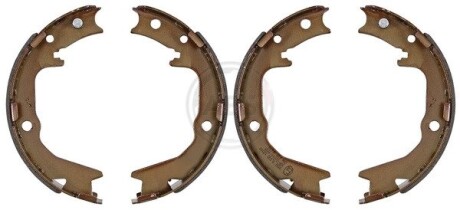 Колодка гальм. барабан. MITSUBISHI GALANT задн. (ABS) A.B.S. 9181 (фото 1)