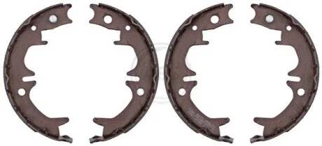 Колодка гальм. барабан. TOYOTA AVENSIS 1.6-2.0 97-03, CAMRY 96-01 задн. (вир-во ABS) A.B.S. 9187