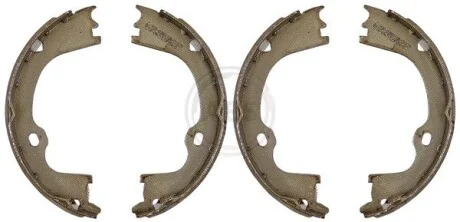 Колодки ручного гальма Chrysler Aspen Dodge Durango, Ram 1500 3.7-6.7 01.00- A.B.S. 9375