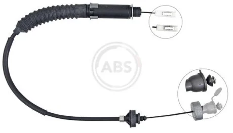 Трос зчеплення CITROEN JUMPY,FIAT SCUDO (вир-во ABS) A.B.S. K26810