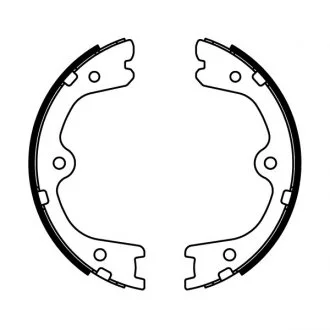 Колодки тормозные барабанные ABE C01064ABE