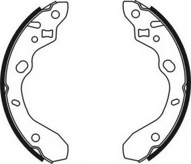 Гальмівні колодки, барабанні ABE C03042ABE