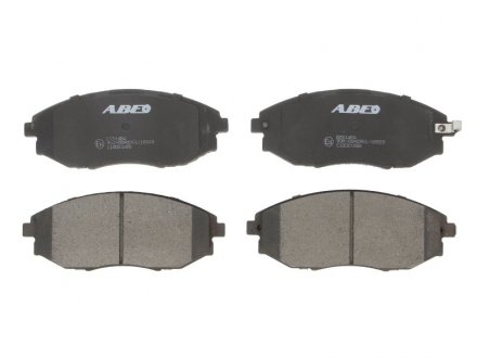 Колодки тормозные дисковые ABE C10021ABE (фото 1)