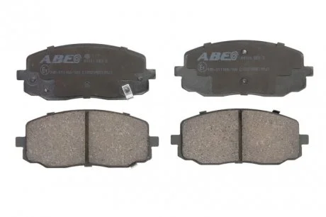Колодки тормозные дисковые ABE C10320ABE