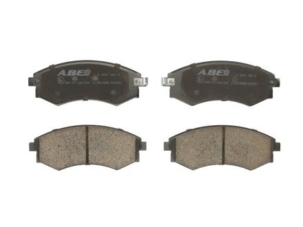 Колодки тормозные дисковые ABE C10503ABE