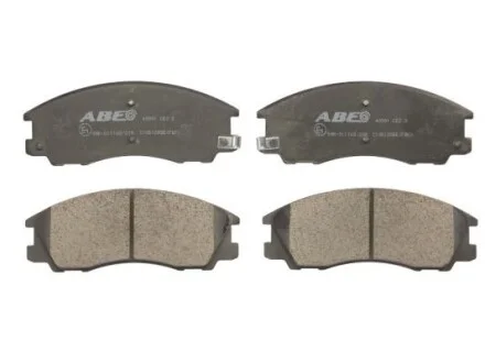 Колодки тормозные дисковые ABE C10512ABE