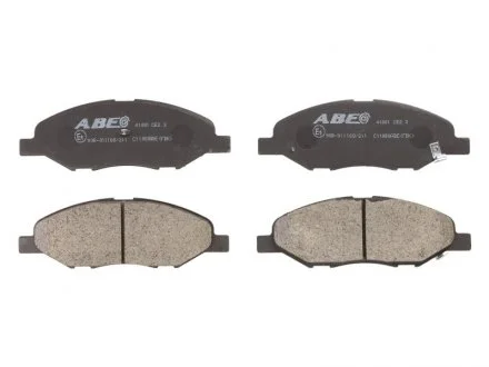 Колодки тормозные дисковые ABE C11080ABE
