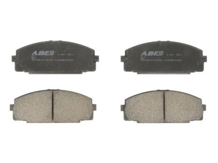Колодки тормозные дисковые ABE C12048ABE (фото 1)