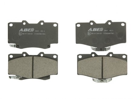 Колодки тормозные дисковые ABE C12089ABE (фото 1)