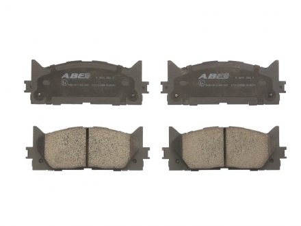 Колодки тормозные дисковые ABE C12120ABE (фото 1)