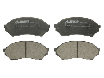 Колодки тормозные дисковые ABE C13045ABE (фото 1)