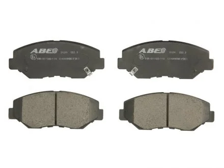 Колодки тормозные дисковые ABE C14049ABE