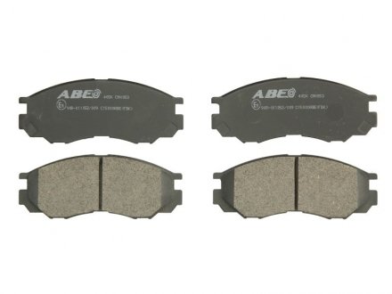 Колодки тормозные дисковые ABE C15000ABE (фото 1)