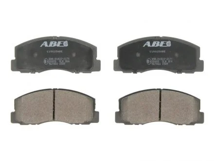 Колодки тормозные дисковые ABE C15025ABE