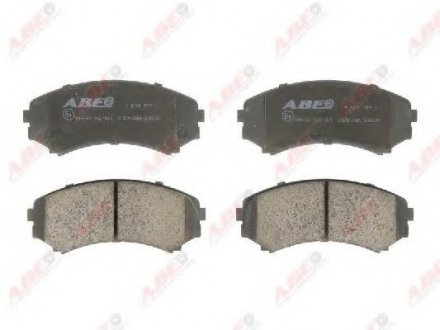 Колодки тормозные дисковые ABE C15040ABE (фото 1)