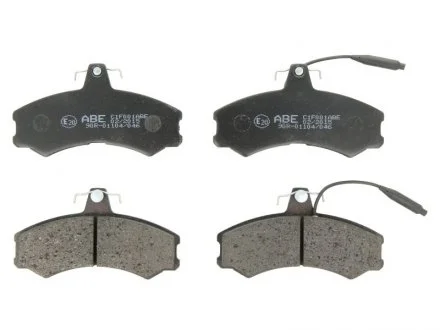 Колодки тормозные дисковые ABE C1F001ABE