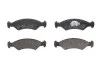 Колодки тормозные дисковые C1G005ABE