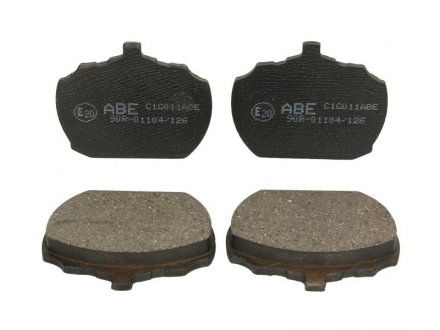 Колодки тормозные дисковые ABE C1G011ABE (фото 1)