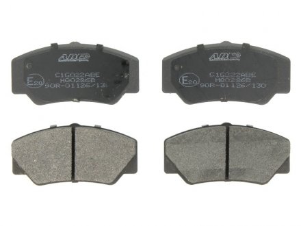 Колодки тормозные дисковые ABE C1G022ABE (фото 1)