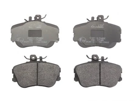 Колодки тормозные дисковые ABE C1M017ABE
