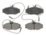 Колодки тормозные дисковые C1P024ABE