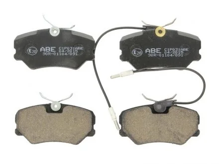 Колодки тормозные дисковые ABE C1P031ABE