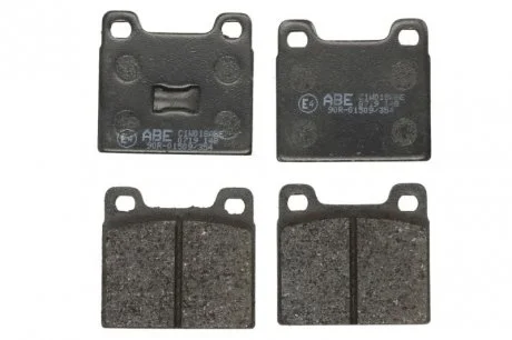 Колодки тормозные дисковые ABE C1W018ABE