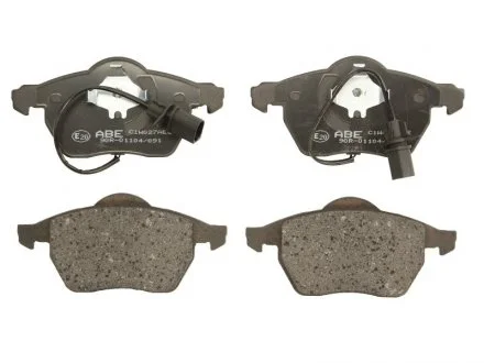 Колодки тормозные дисковые ABE C1W027ABE