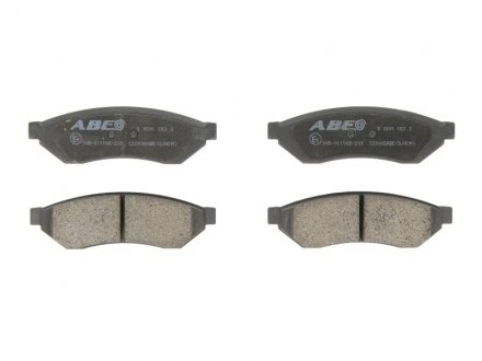 Колодки тормозные дисковые ABE C20005ABE (фото 1)