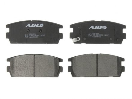 Колодки тормозные дисковые ABE C20506ABE (фото 1)