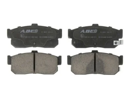 Колодки тормозные дисковые ABE C21030ABE