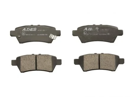 Колодки тормозные дисковые ABE C21046ABE