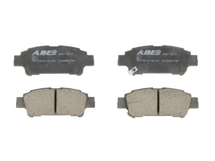 Колодки тормозные дисковые ABE C22025ABE (фото 1)