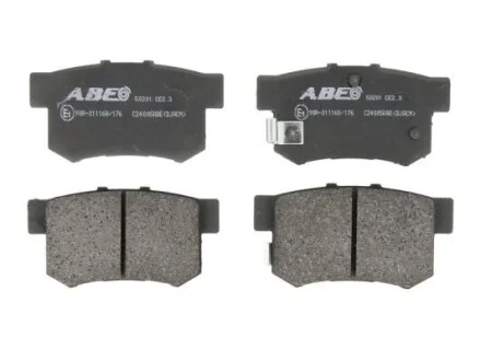 Колодки тормозные дисковые ABE C24005ABE