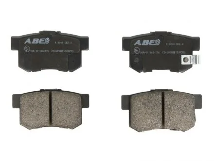 Колодки тормозные дисковые ABE C24009ABE