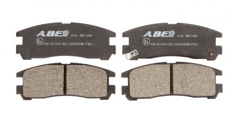 Колодки тормозные дисковые ABE C25003ABE